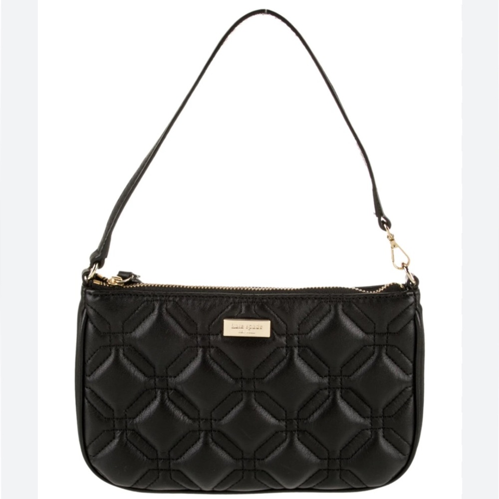 Kate Spade New York
Leather Top Handle Bag
Black Quilted Shoulder Bag